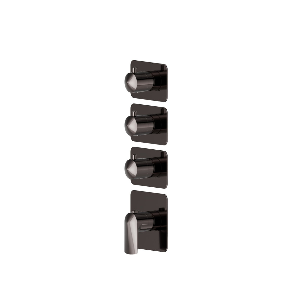 Newform 69865E - PVD Gun Metal - codice 69865E.58.063