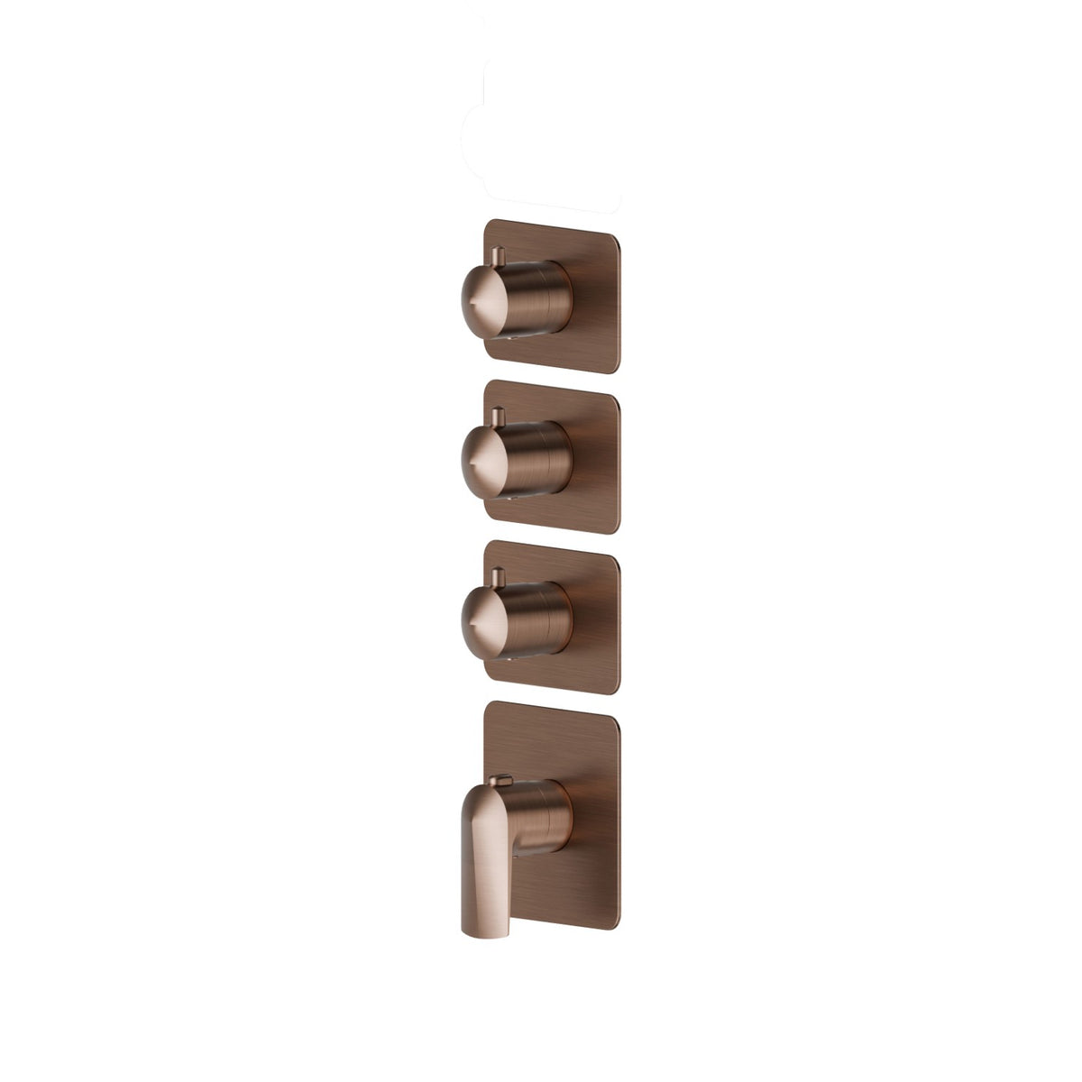 Newform 69865E - PVD brushed Copper Bronze - codice 69865E.59.067