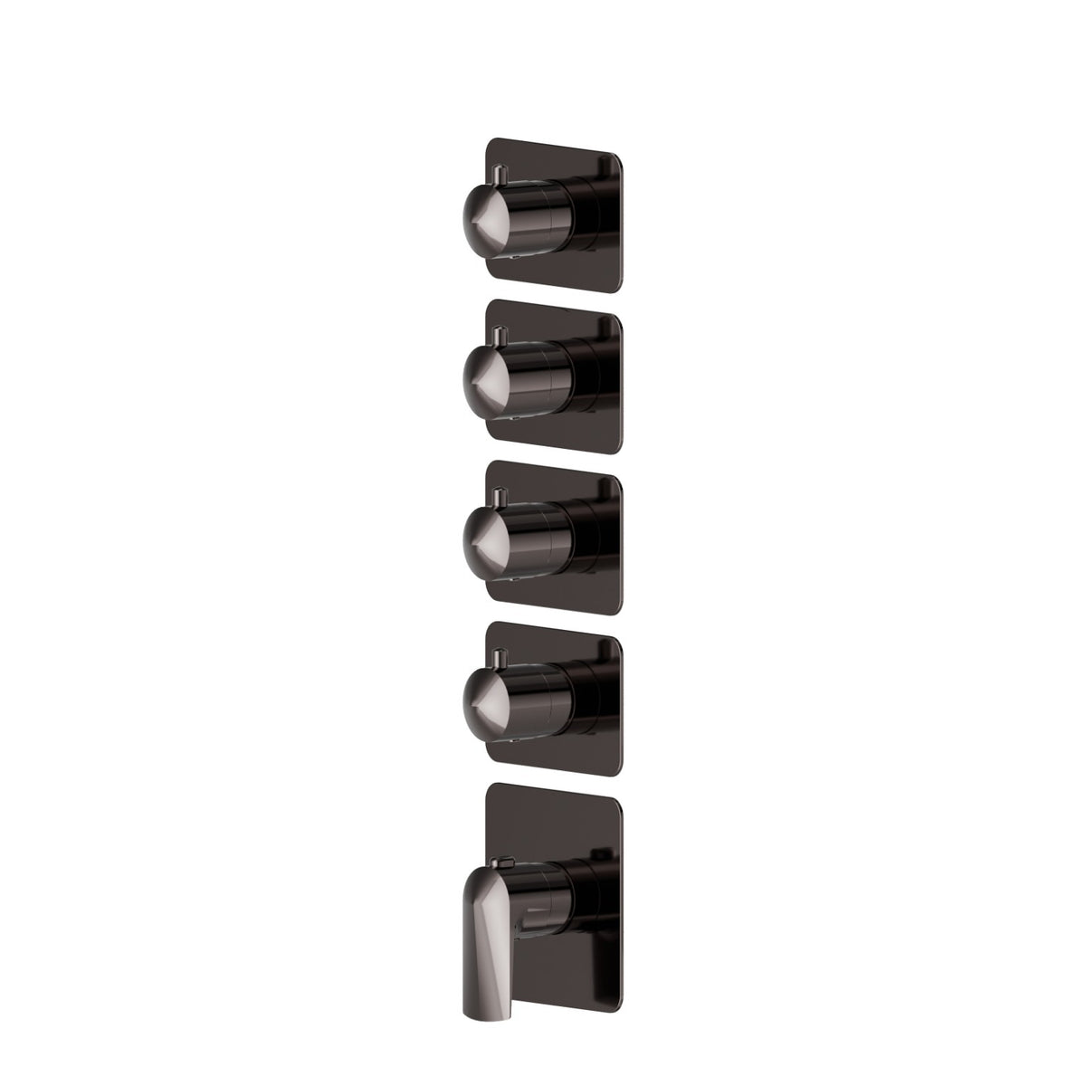 Newform 69866E - PVD Gun Metal - codice 69866E.58.063