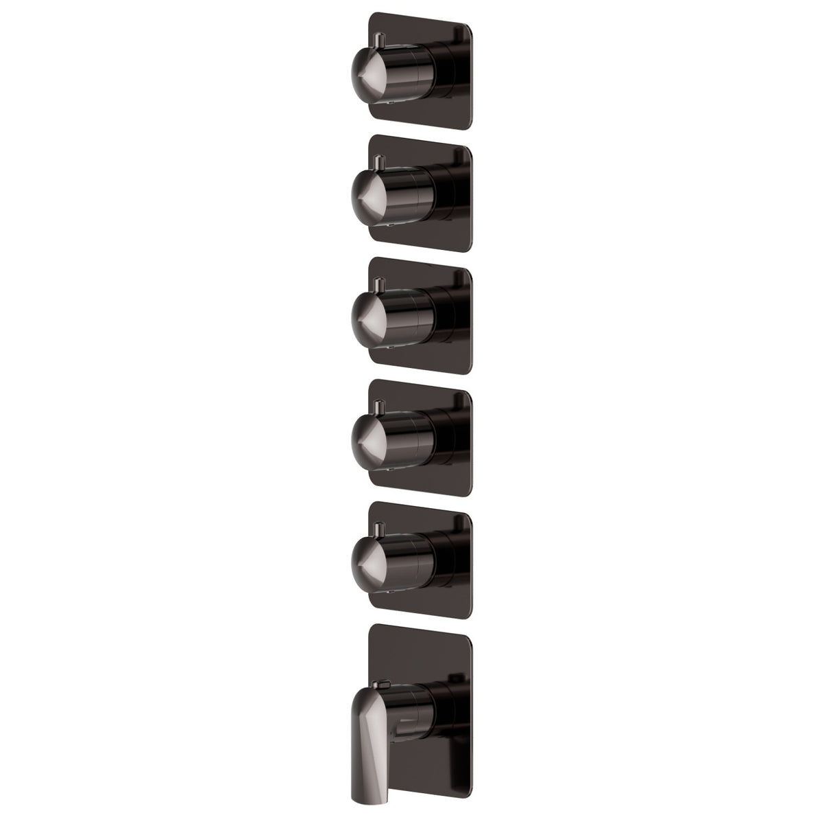 Newform 69867E - PVD Gun Metal - codice 69867E.58.063