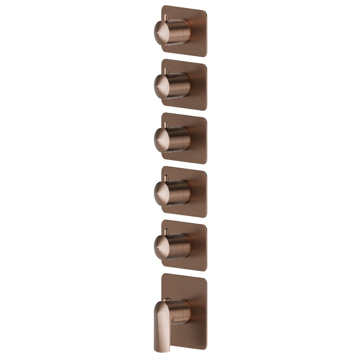 Newform 69867E - PVD brushed Copper Bronze - codice 69867E.59.067