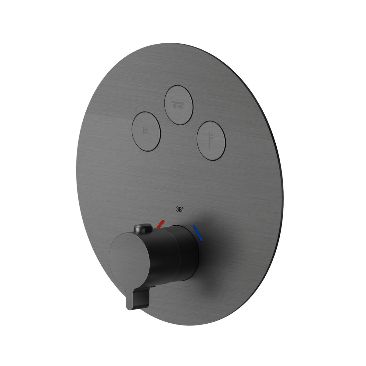 Newform 70404E - PVD brushed Gun Metal - codice 70404E.59.064