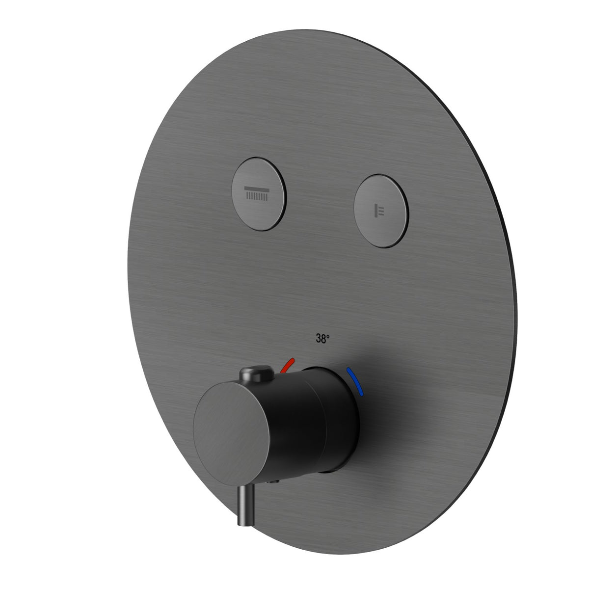Newform 70426EX - PVD brushed Gun Metal - codice 70426EX.59.064
