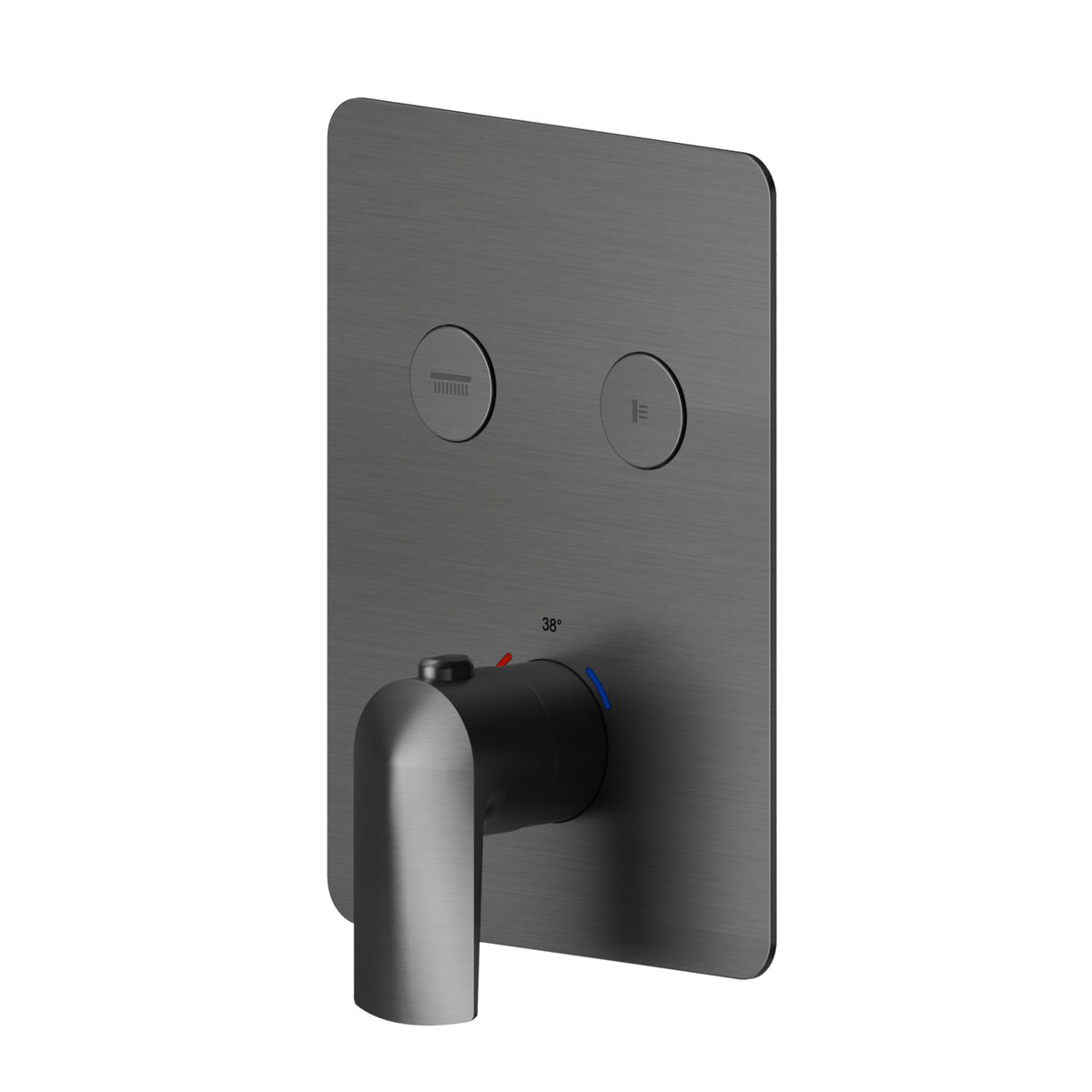 Newform 70429E - PVD brushed Gun Metal - codice 70429E.59.064