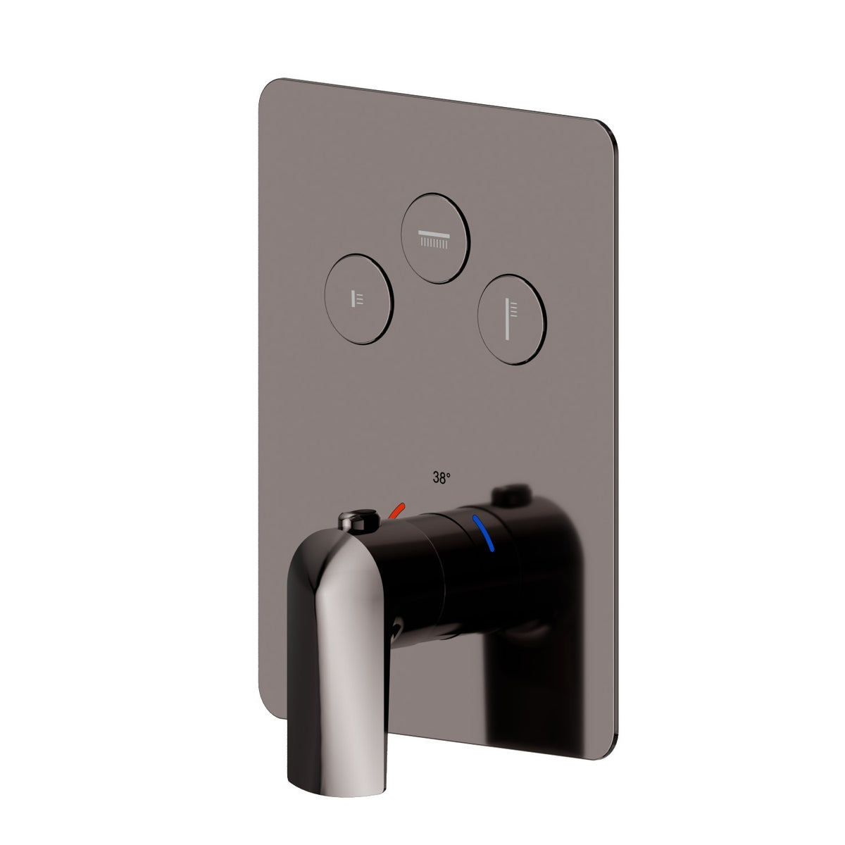 Newform 70430E - PVD Gun Metal - codice 70430E.58.063