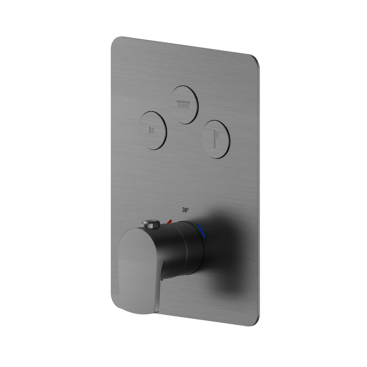 Newform 70437E - PVD brushed Gun Metal - codice 70437E.59.064