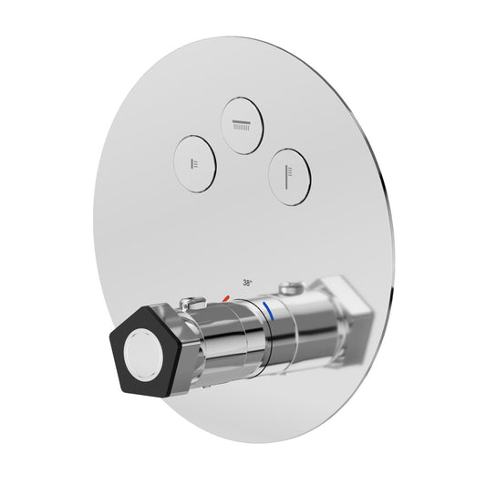 Newform 70440E - Cromo + Nero opaco - codice 70440E.05.093