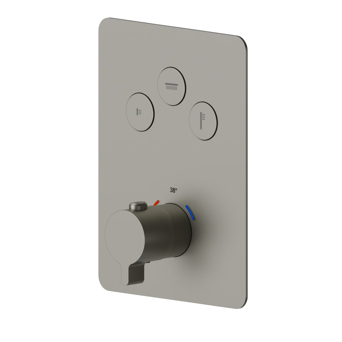Newform 70445E - Titanio satinato - codice 70445E.M0.070