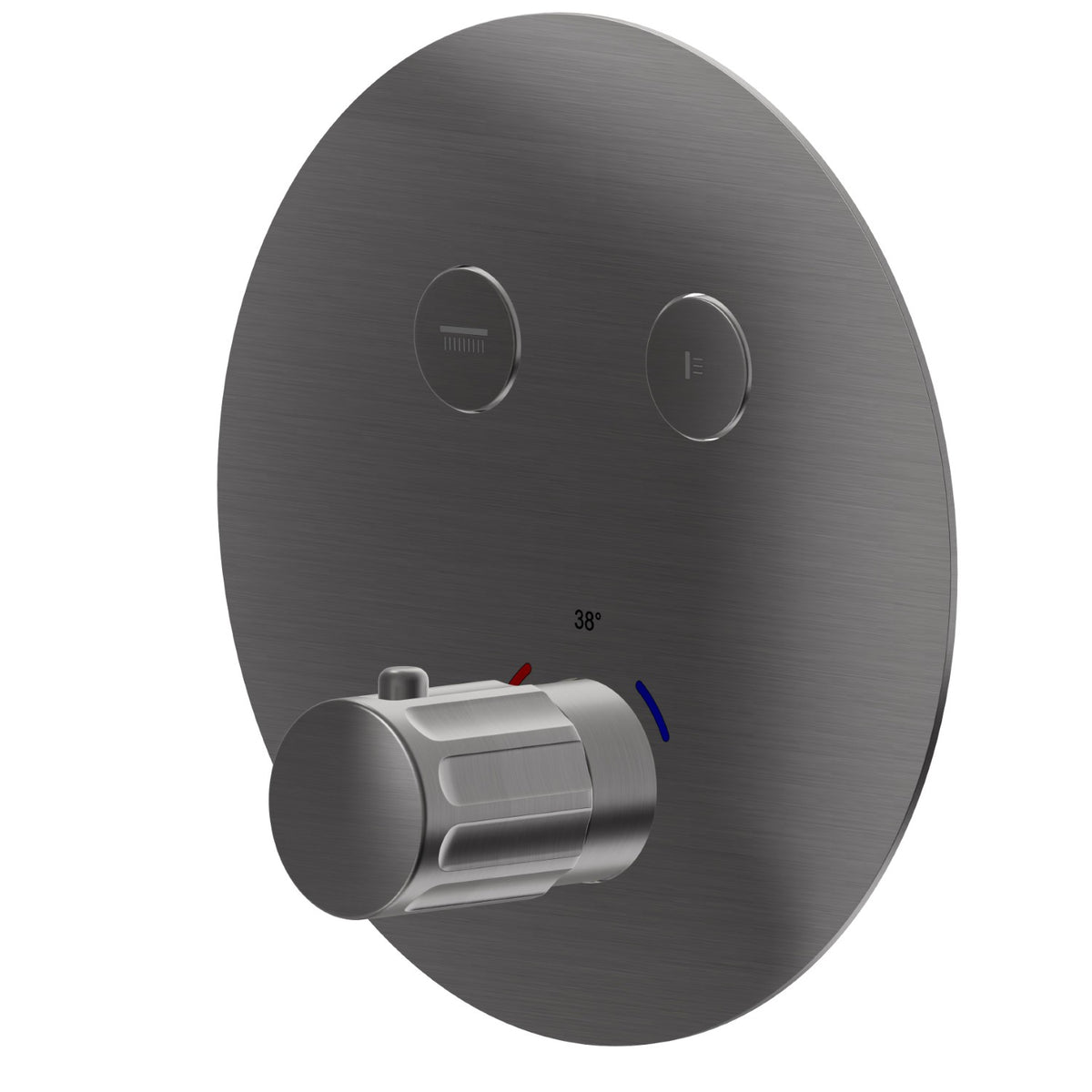Newform 70446E - PVD brushed Gun Metal - codice 70446E.59.064