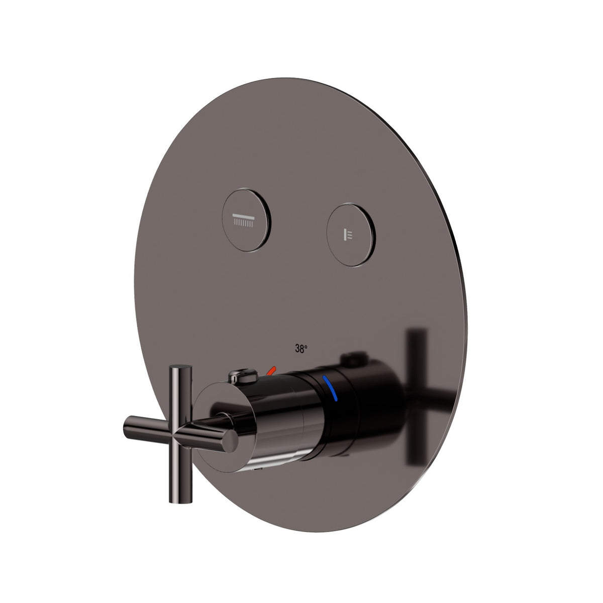Newform 70452E - PVD Gun Metal - codice 70452E.58.063