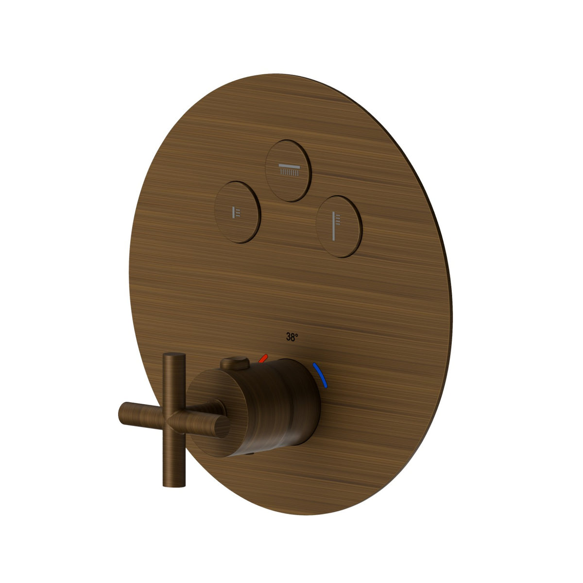Newform 70453E - Groove Bronze - codice 70453E.47.083