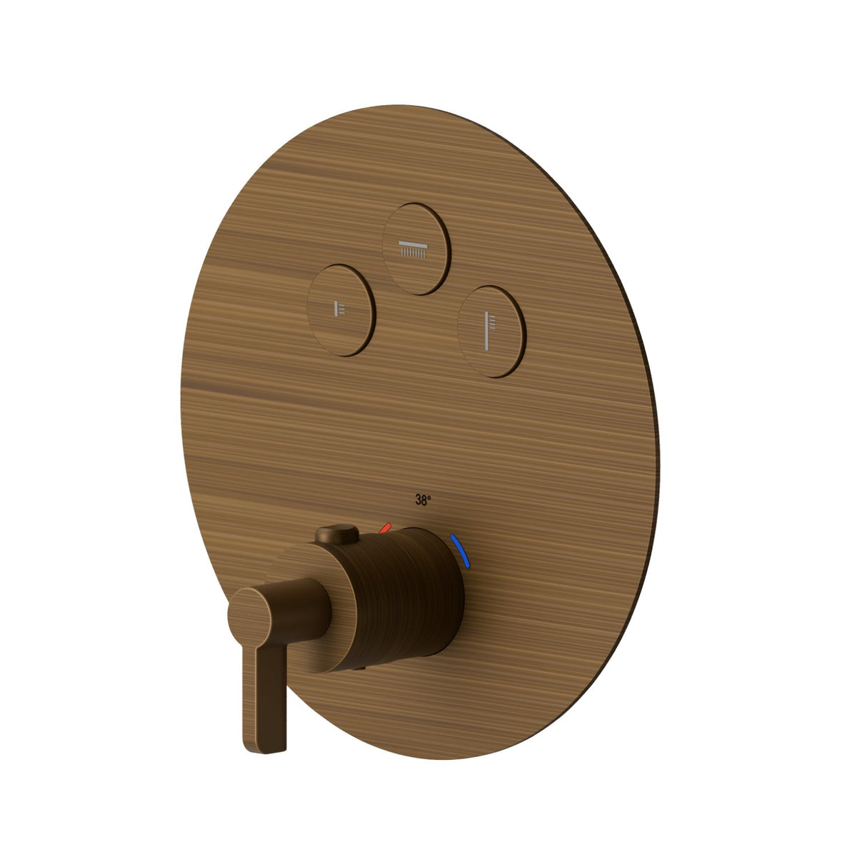 Newform 70455E - Groove Bronze - codice 70455E.47.083