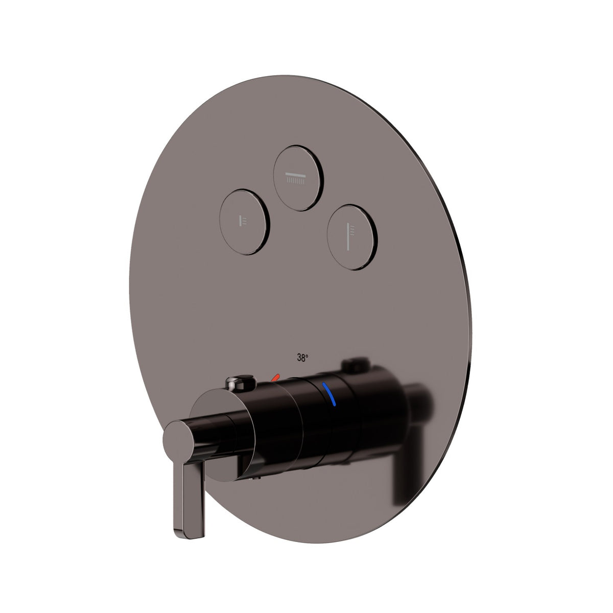 Newform 70455E - PVD Gun Metal - codice 70455E.58.063