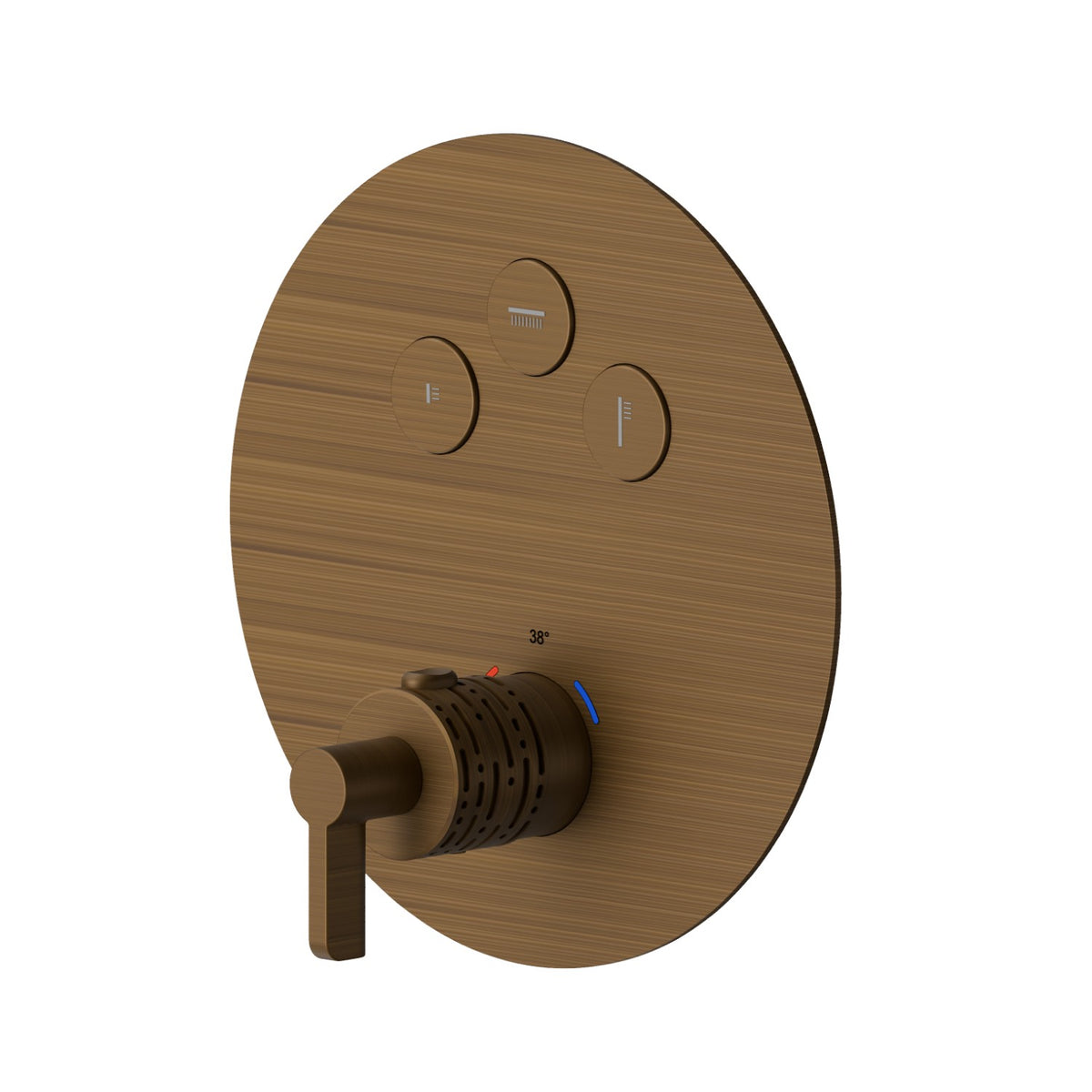 Newform 70457E - Groove Bronze - codice 70457E.47.083