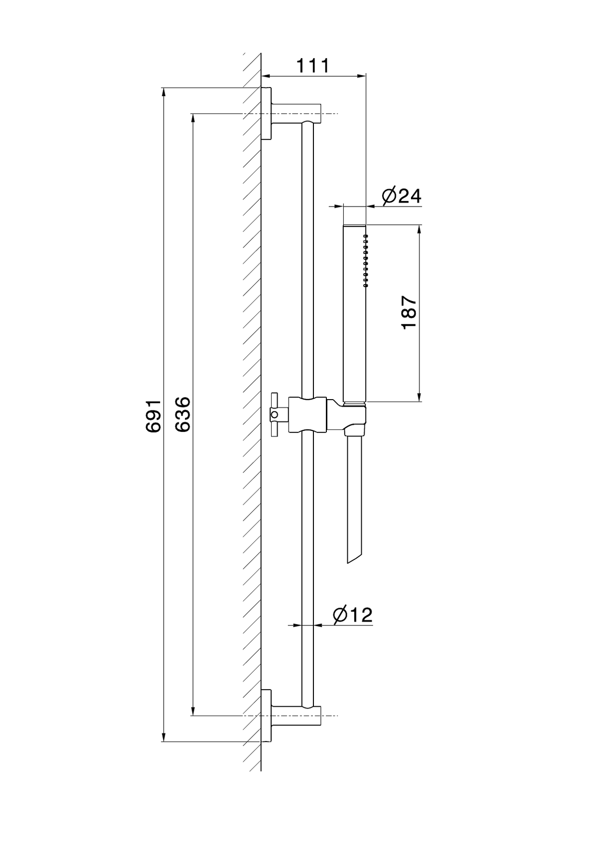 Newform 70856 - disegno tecnico