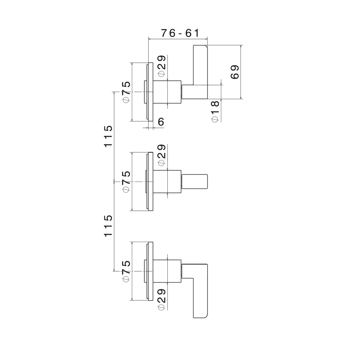 Newform 71072E - disegno tecnico