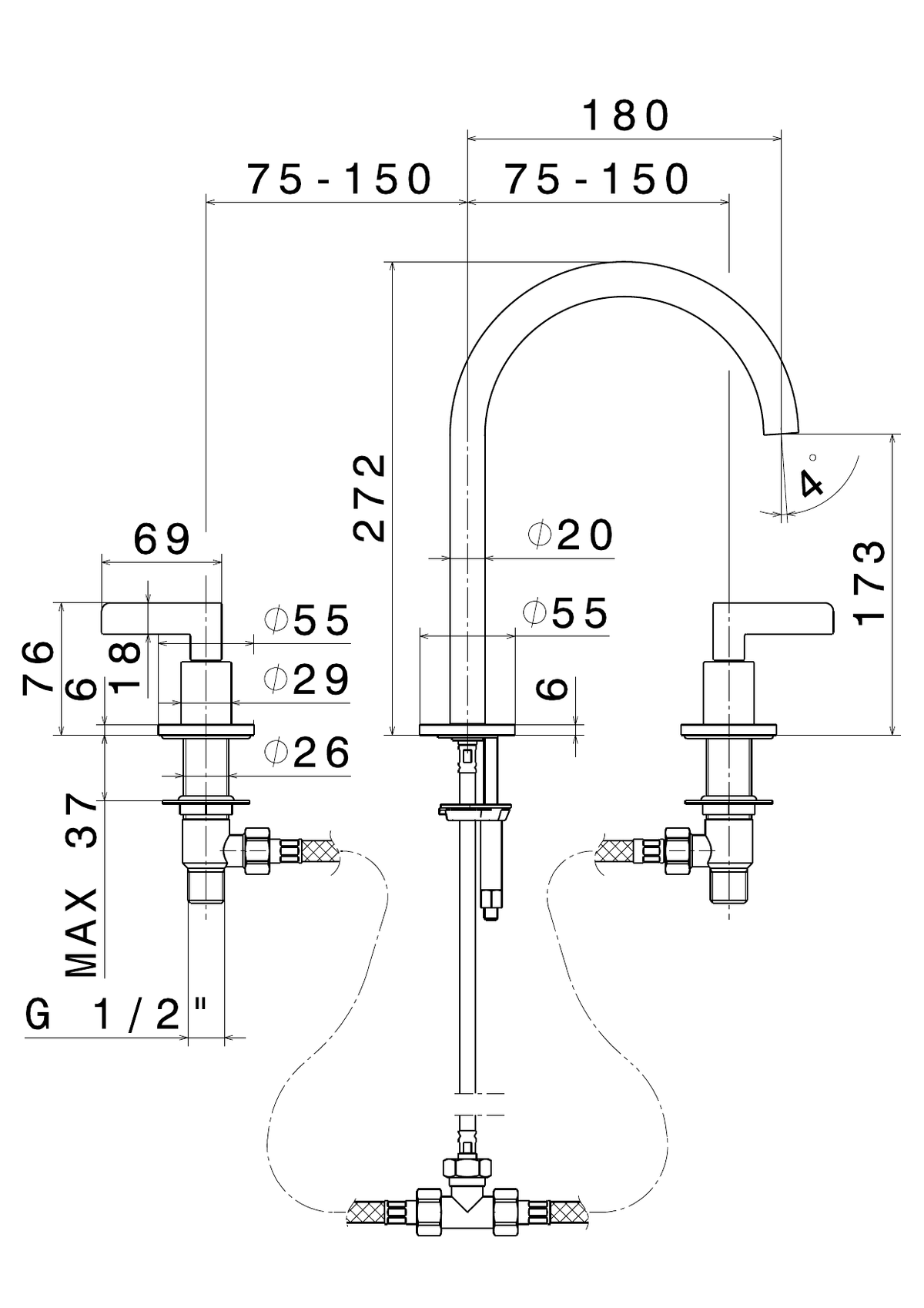 Newform 71101 - disegno tecnico
