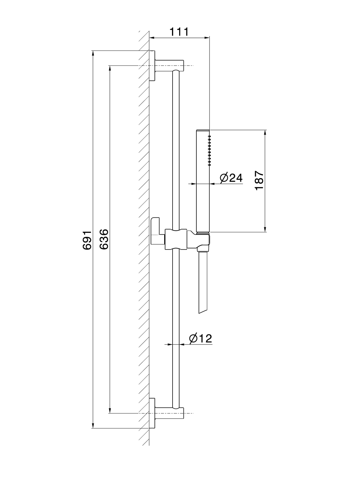 Newform 71156 - disegno tecnico
