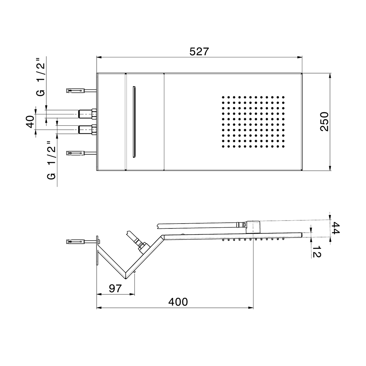 Newform 71311 - disegno tecnico
