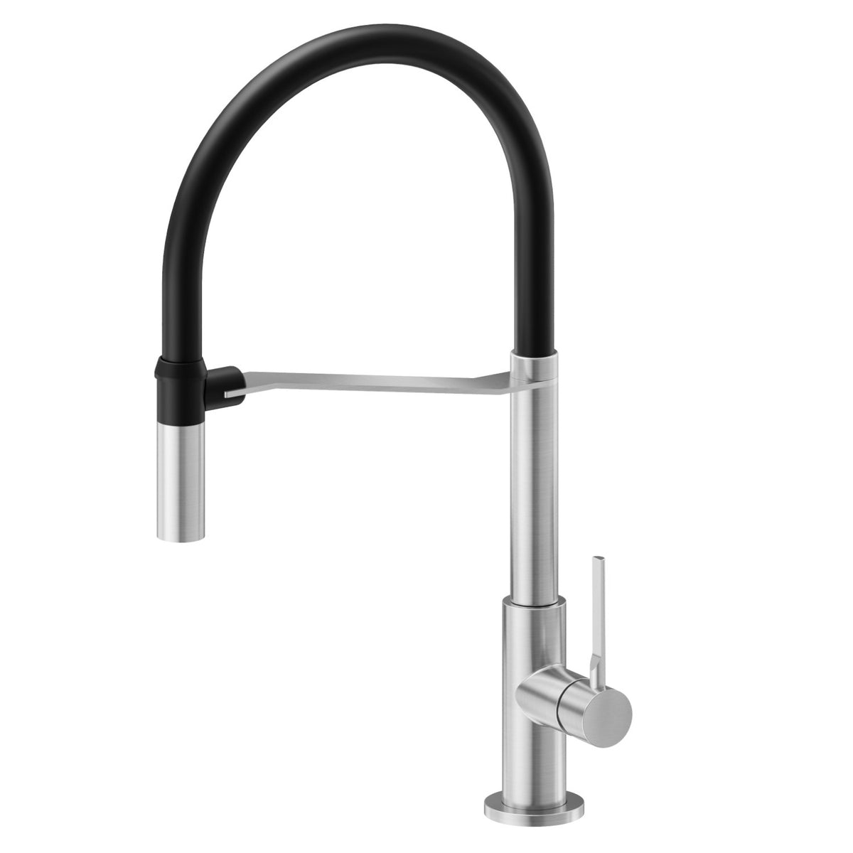 Newform 71850 - Nero opaco + PVD brushed Acciaio inox - codice 71850.57.066