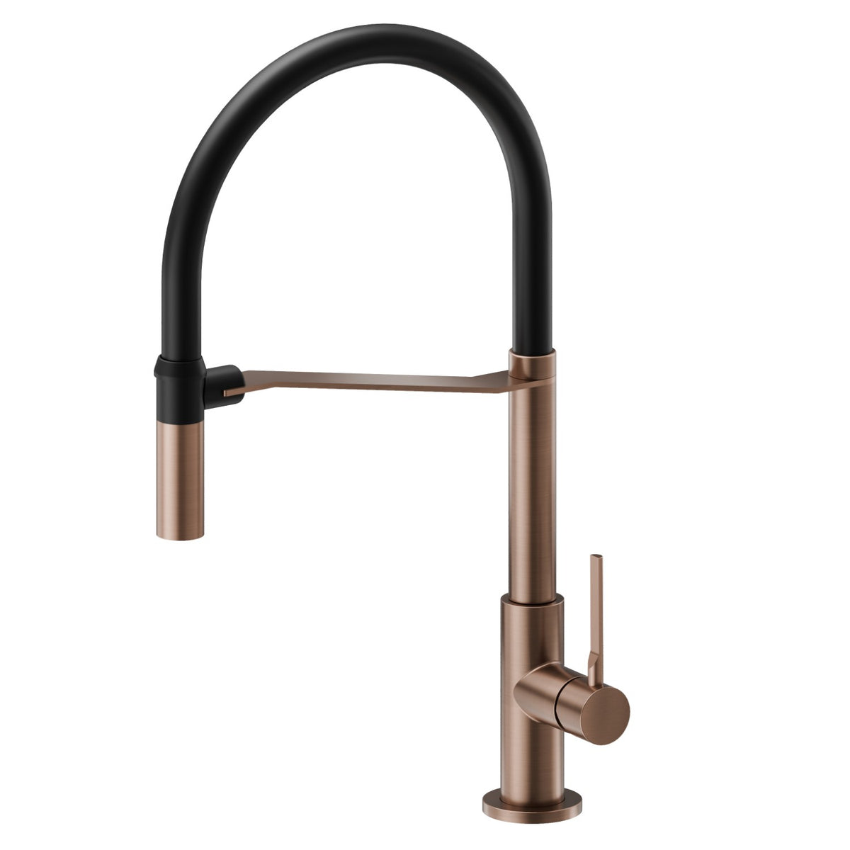 Newform 71850 - Nero opaco + PVD brushed Copper Bronze - codice 71850.57.067