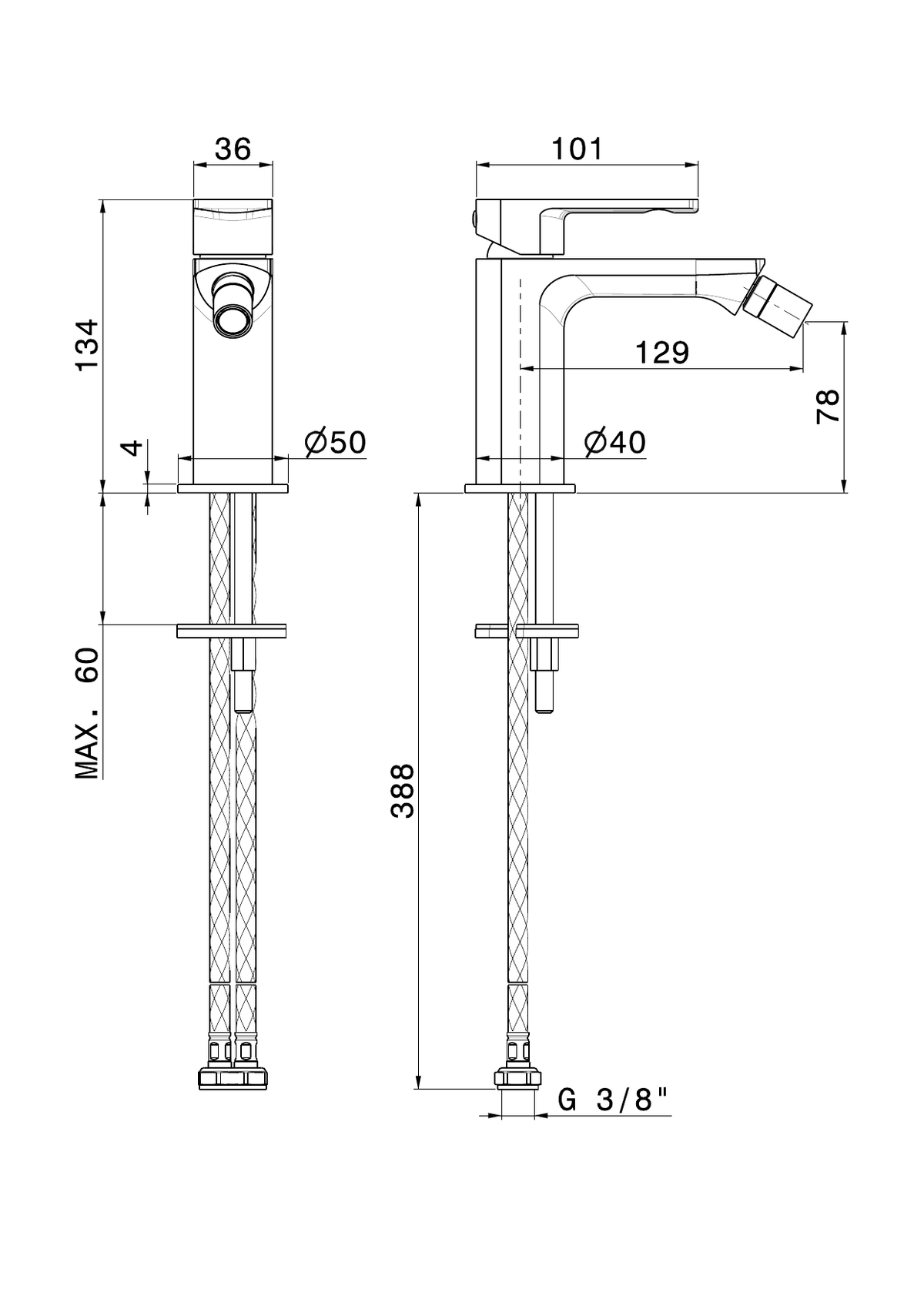 Newform 72027 - disegno tecnico