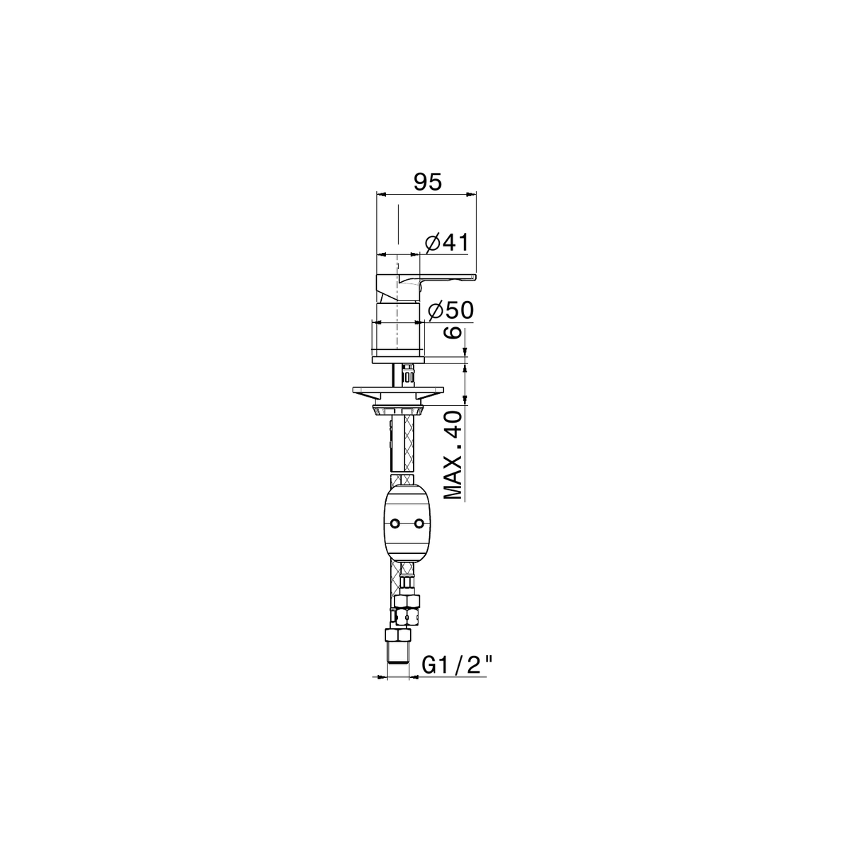 Newform 72086 - disegno tecnico