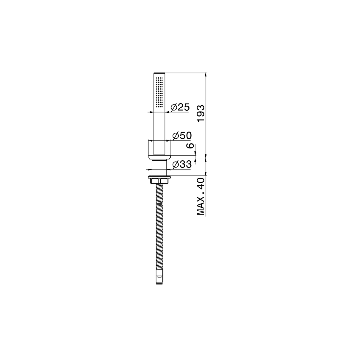 Newform 72093 - disegno tecnico
