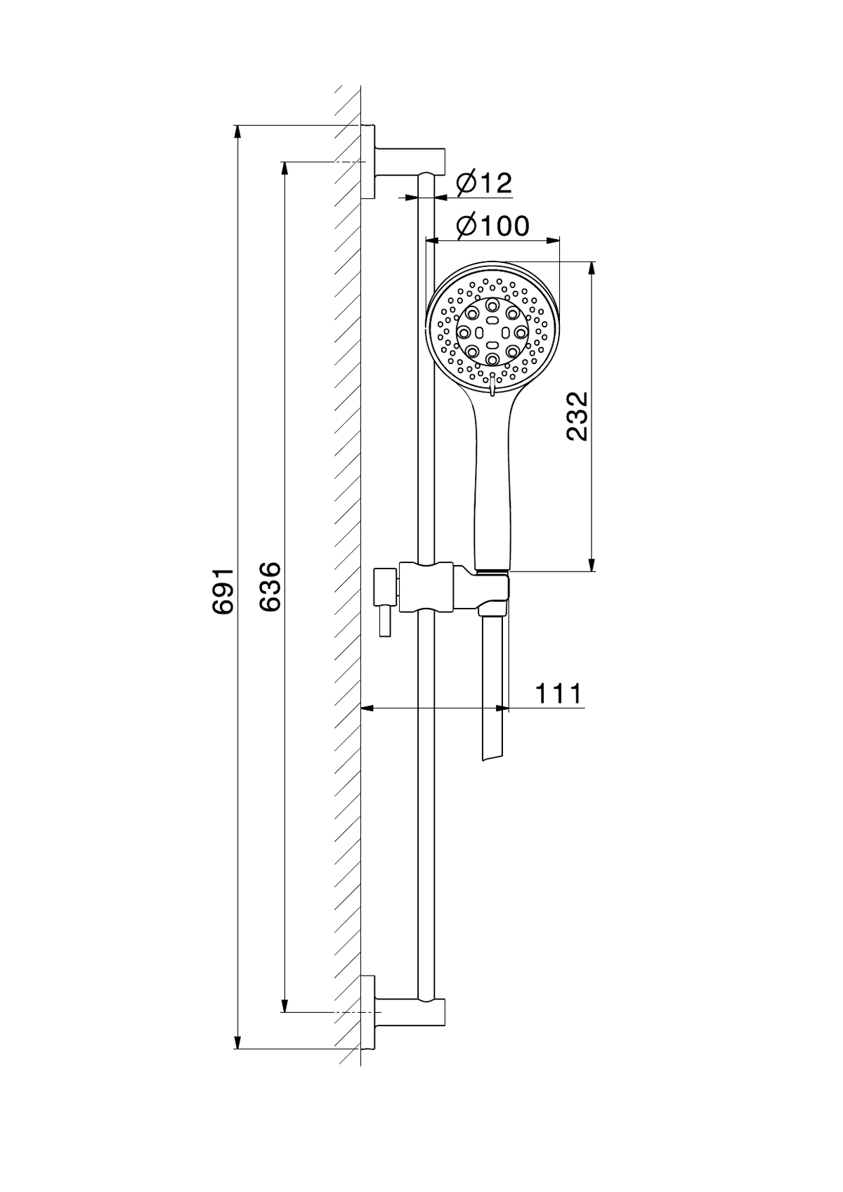 Newform 72256 - disegno tecnico