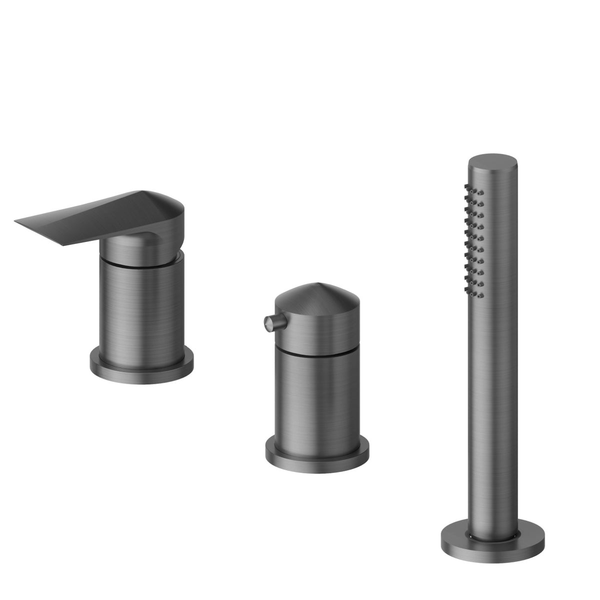 Newform 72281C - PVD brushed Gun Metal - codice 72281C.59.064
