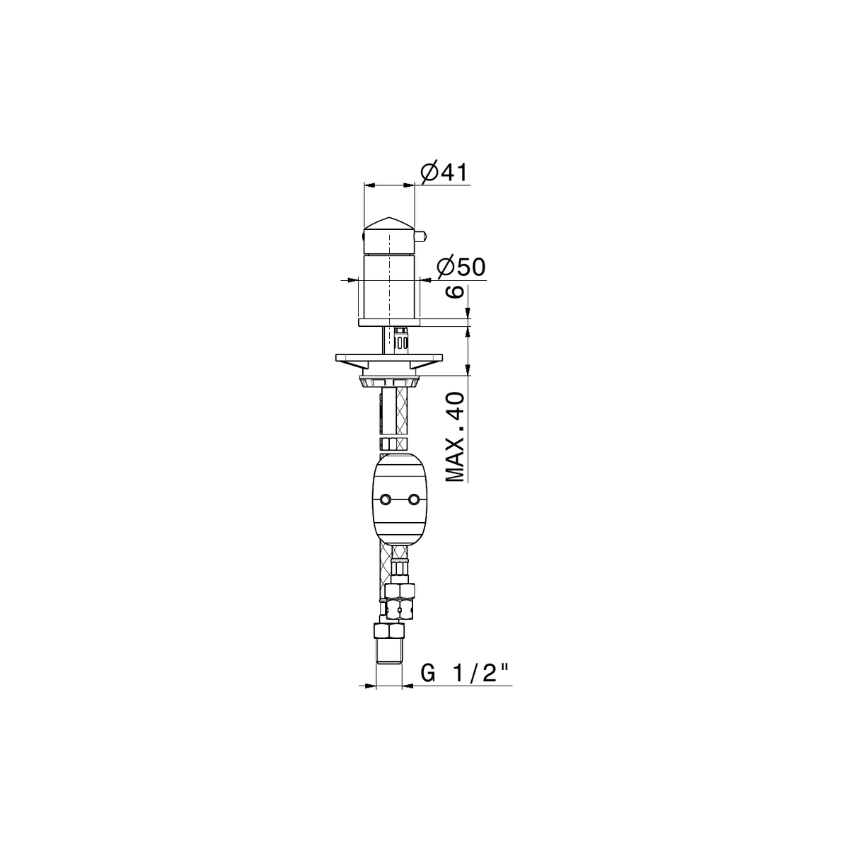 Newform 72286 - disegno tecnico