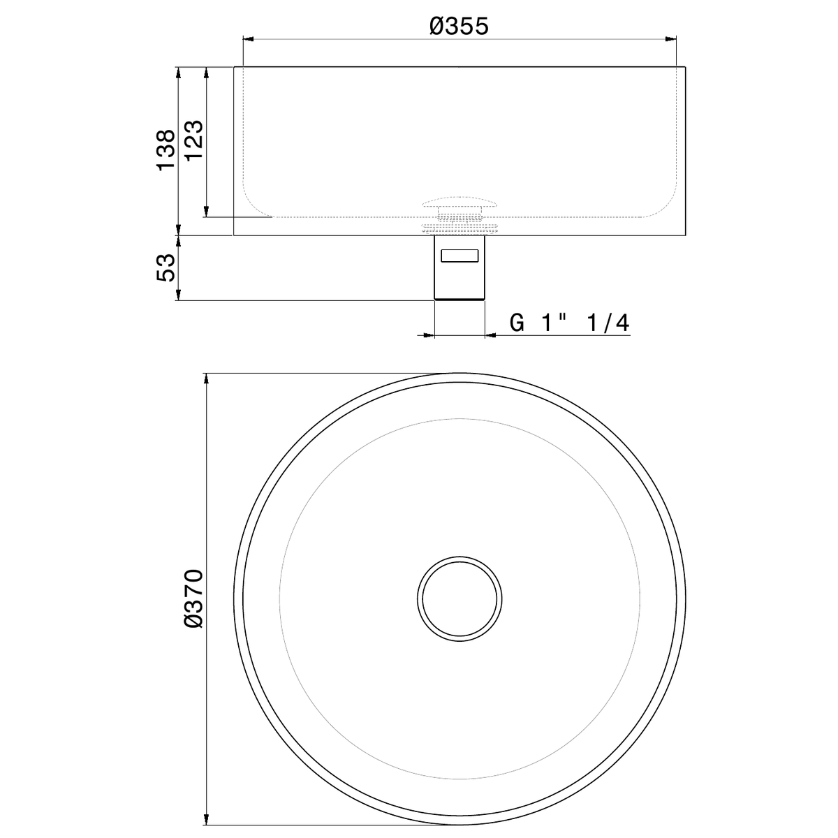 Newform 72301X - disegno tecnico