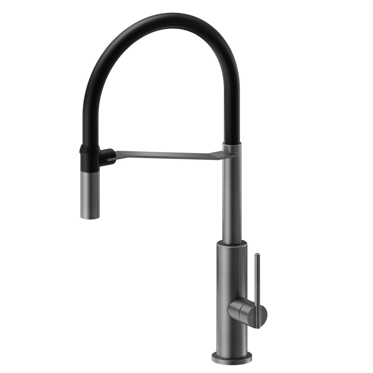 Newform 72545 - Nero opaco + PVD brushed Gun Metal - codice 72545.57.064