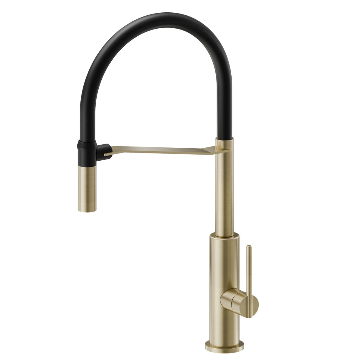 Newform 72545 - Nero opaco + PVD brushed Pale Gold - codice 72545.57.098