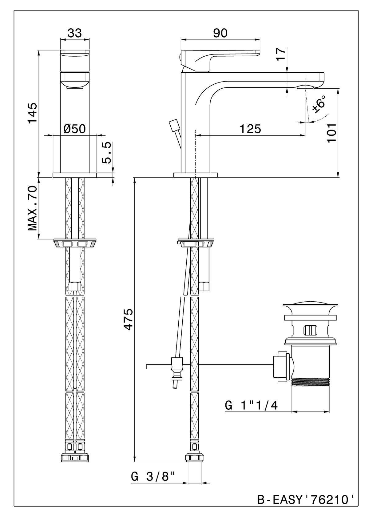 Newform 72610 - disegno tecnico