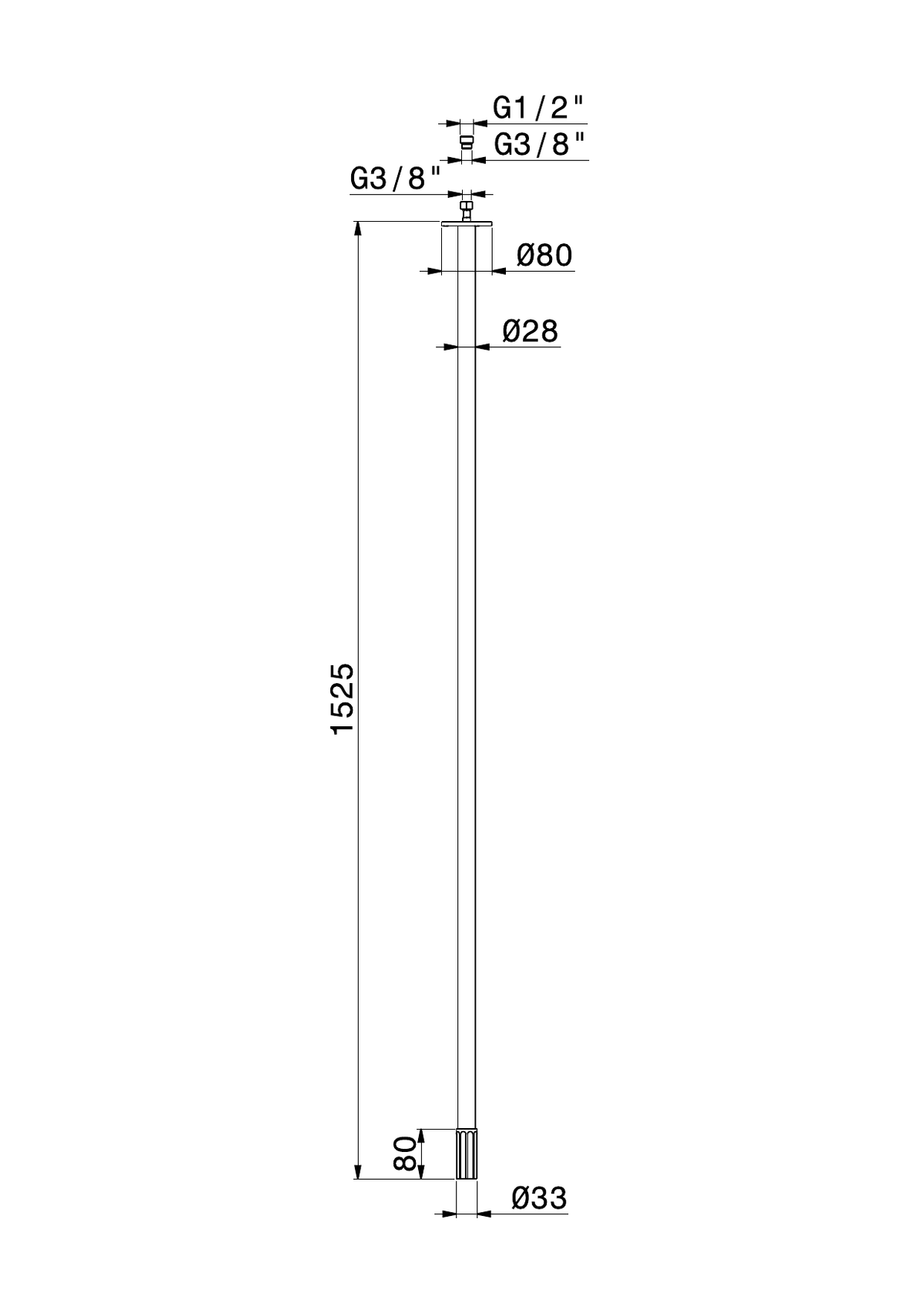 Newform 72844 - disegno tecnico
