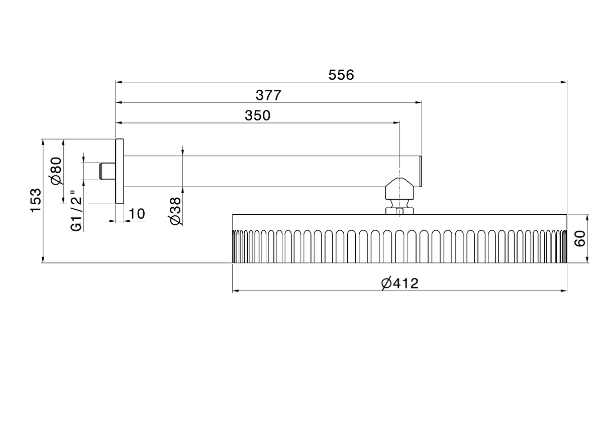 Newform 72860 - disegno tecnico