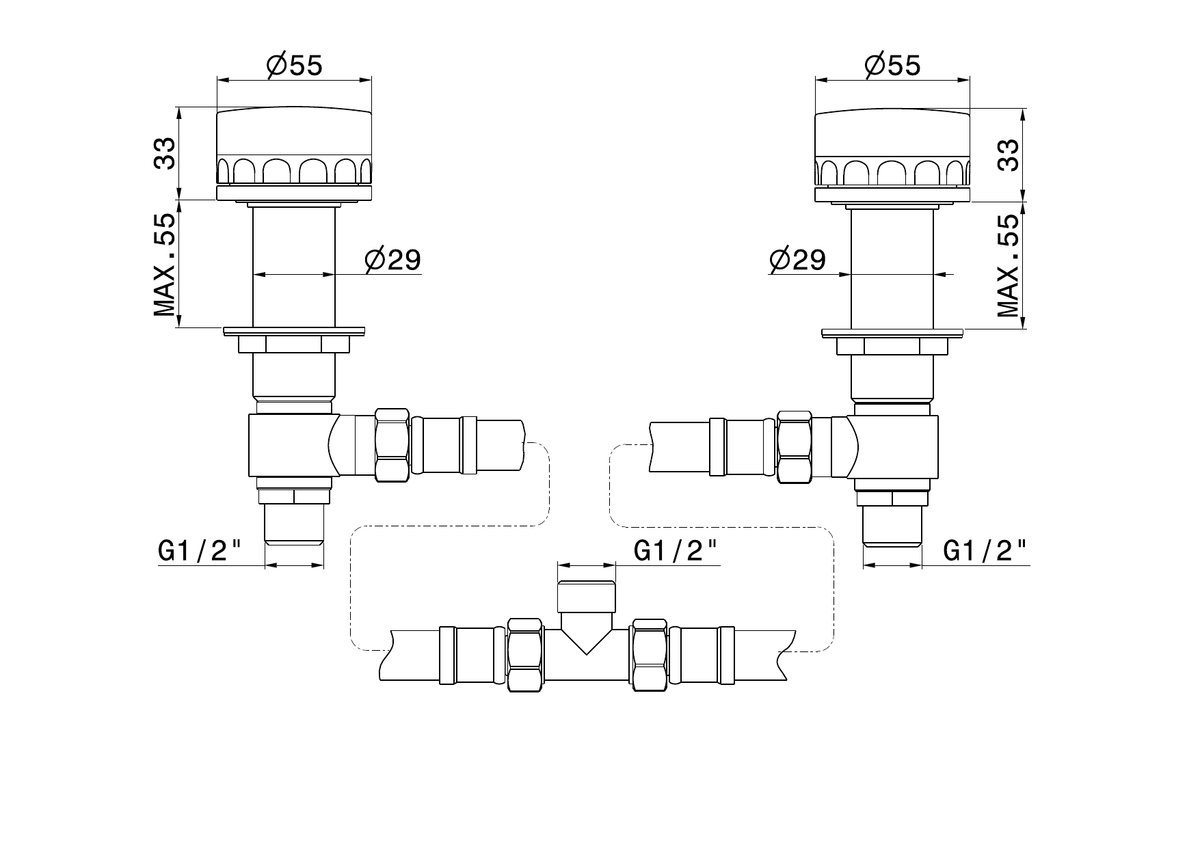 Newform 72990 - disegno tecnico