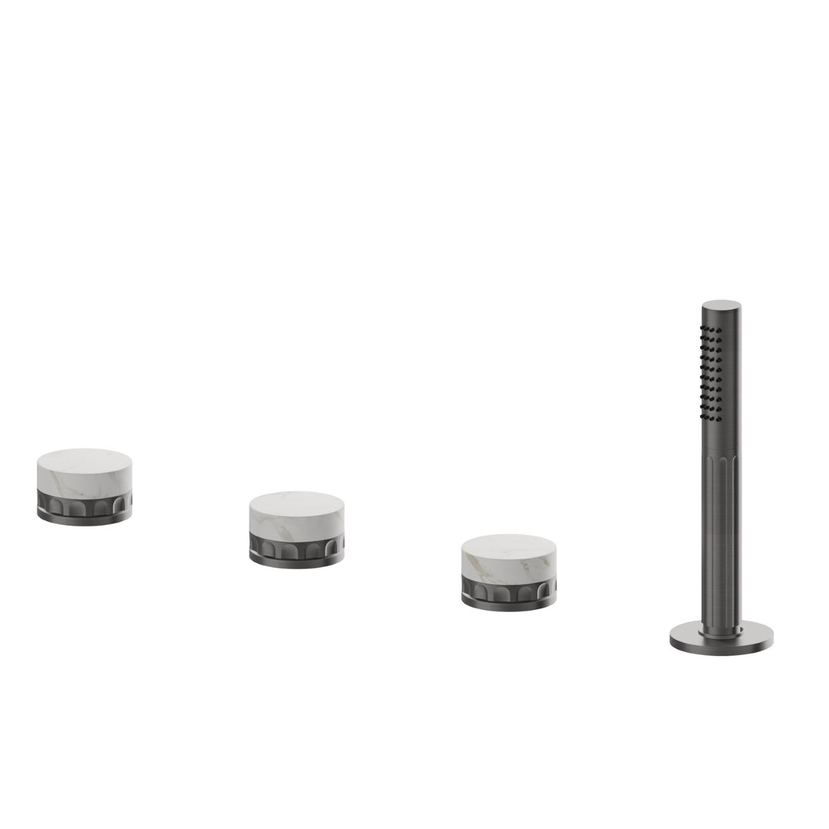 Newform 73081C - PVD brushed Gun Metal - codice 73081C.59.064