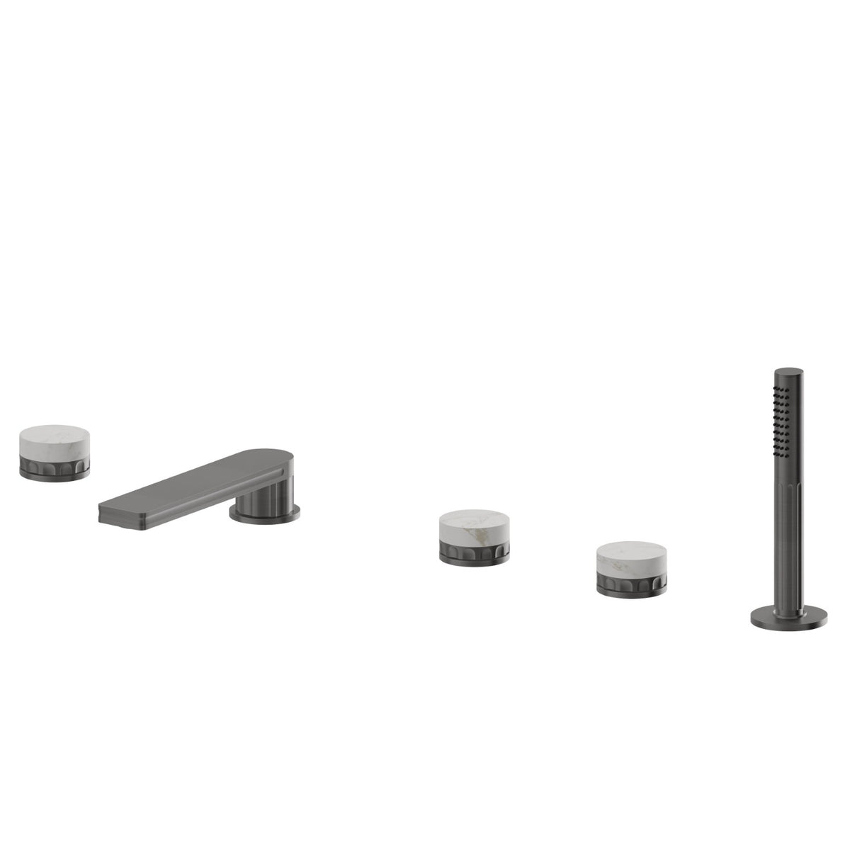 Newform 73082C - PVD brushed Gun Metal - codice 73082C.59.064