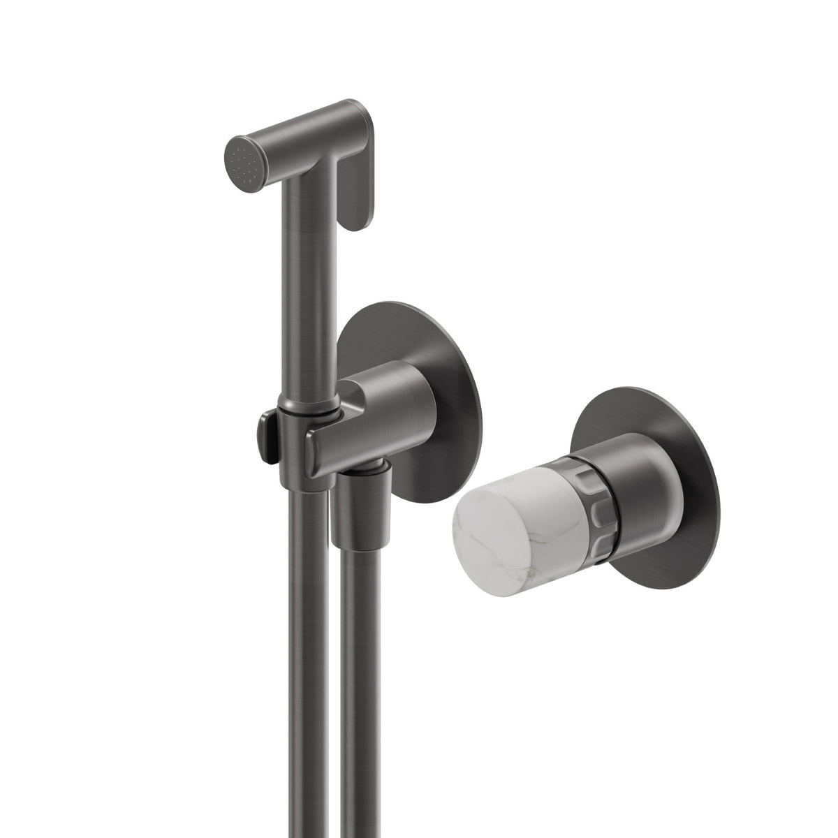 Newform 73096E - PVD brushed Gun Metal - codice 73096E.59.064