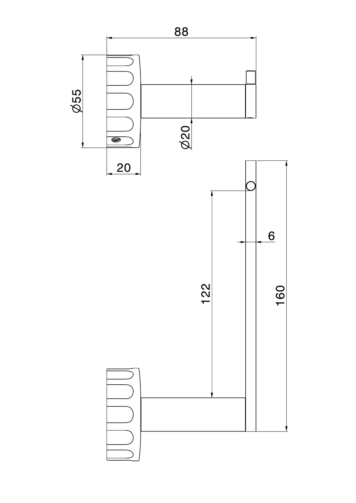 Newform 73523 - disegno tecnico