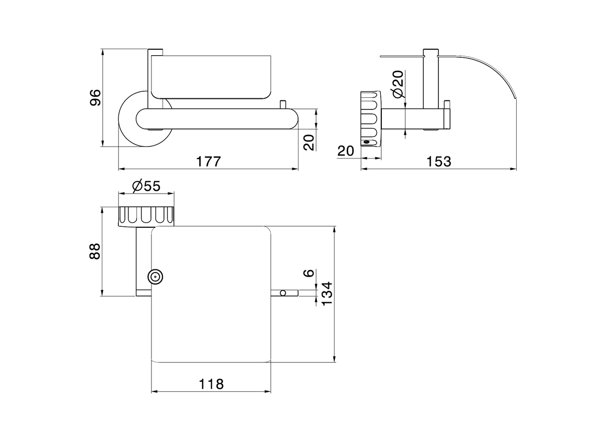 Newform 73524 - disegno tecnico