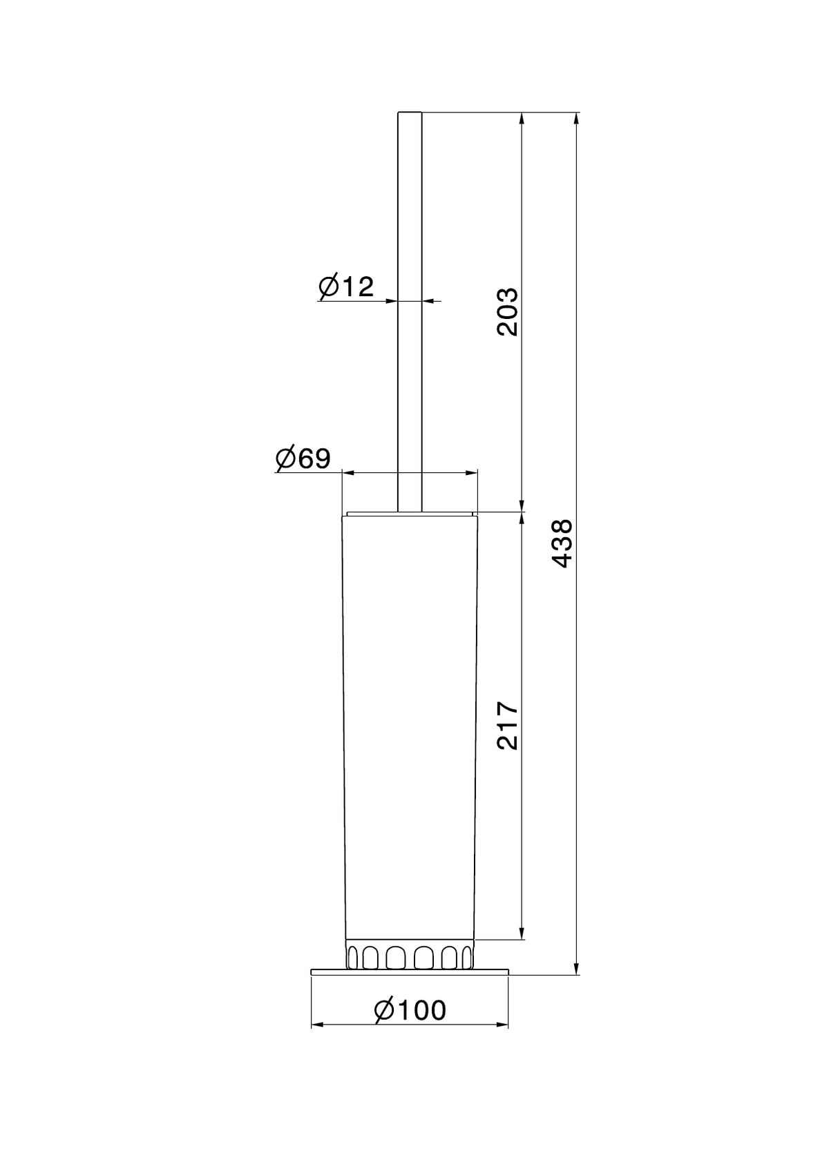 Newform 73565 - disegno tecnico