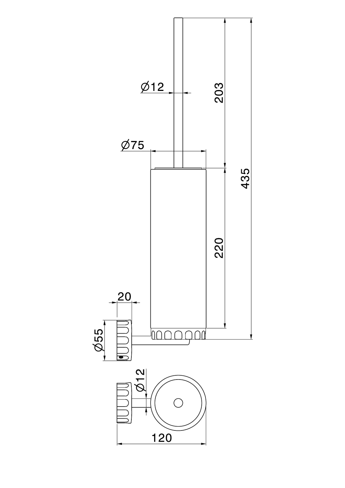 Newform 73616 - disegno tecnico