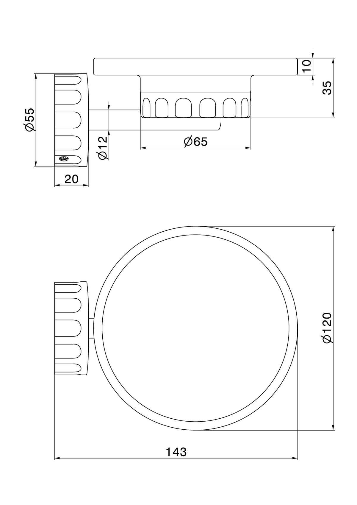 Newform 73700 - disegno tecnico