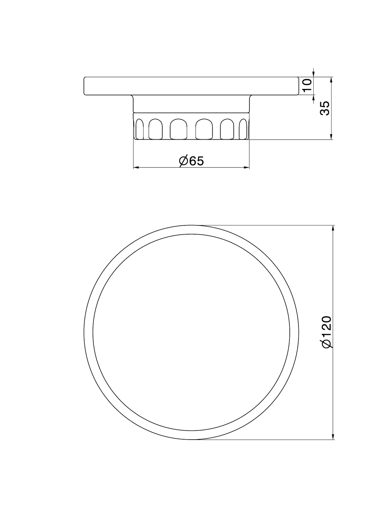 Newform 73750 - disegno tecnico