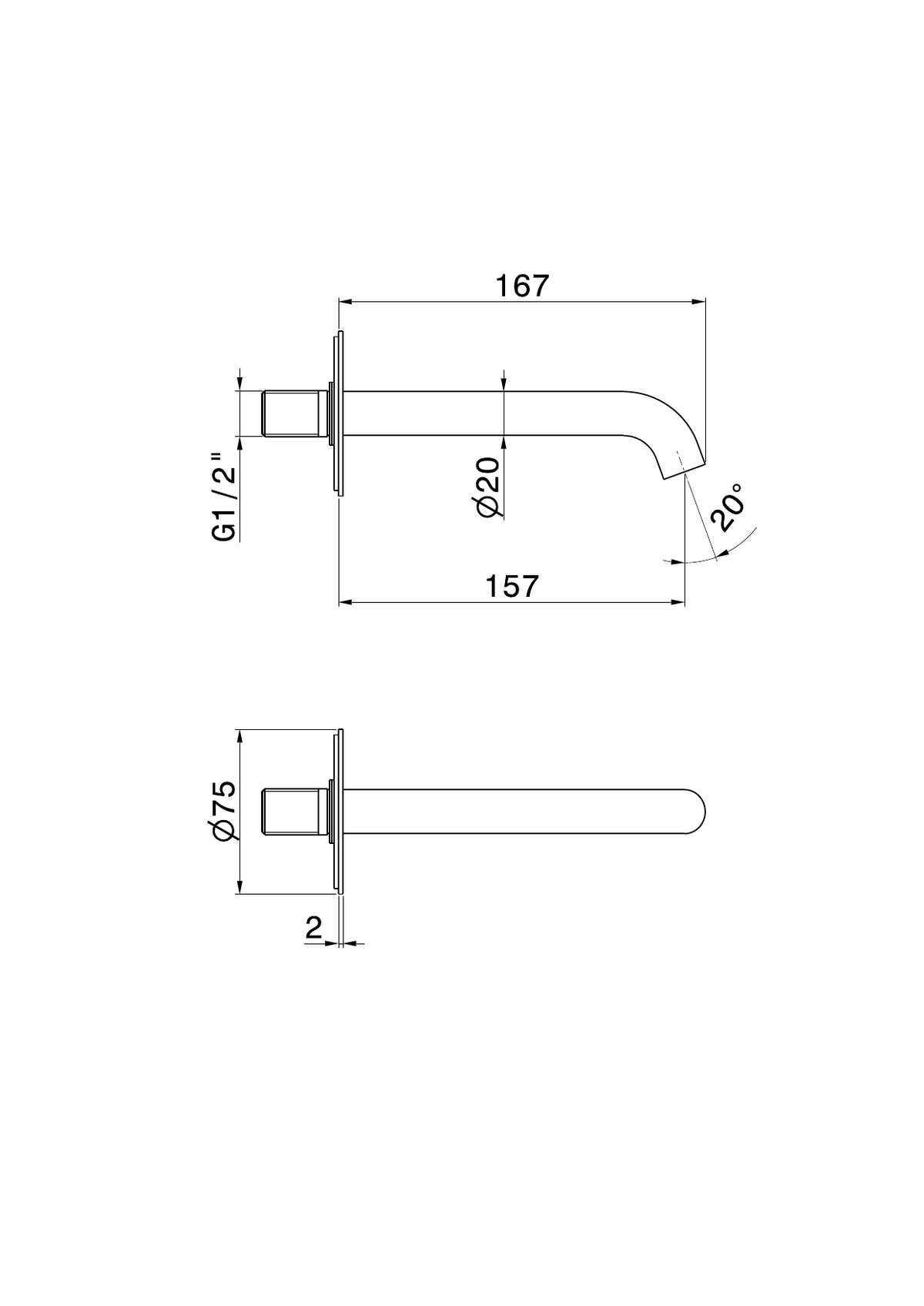 Newform 73937 - disegno tecnico