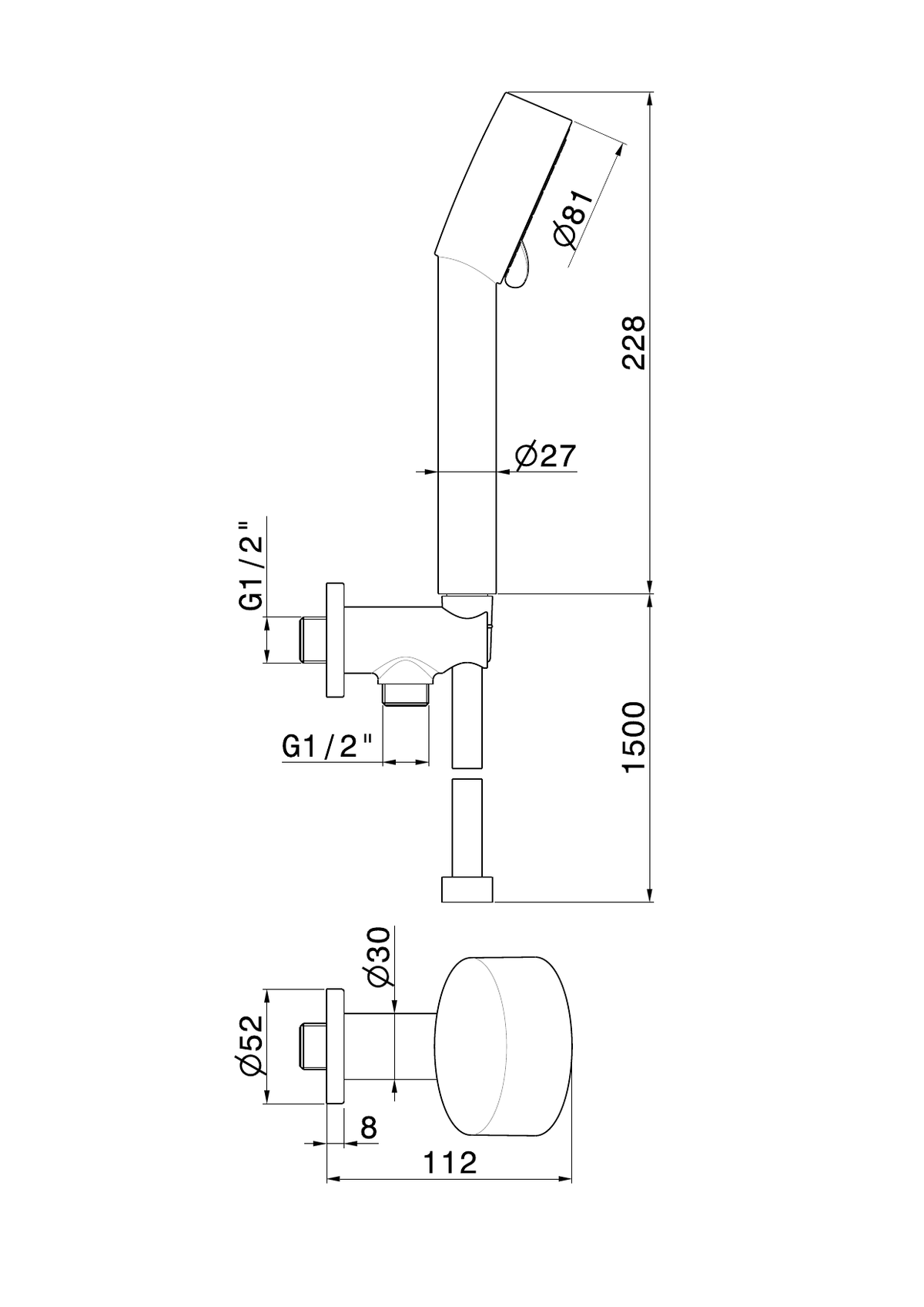 Newform 74045 - disegno tecnico