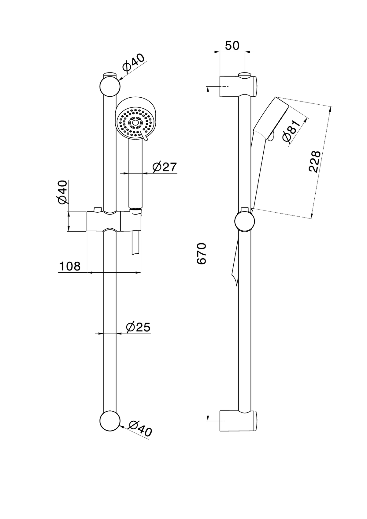 Newform 74056 - disegno tecnico